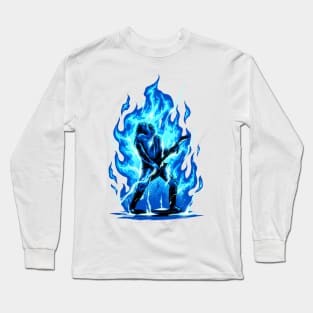 shocking guitar Long Sleeve T-Shirt